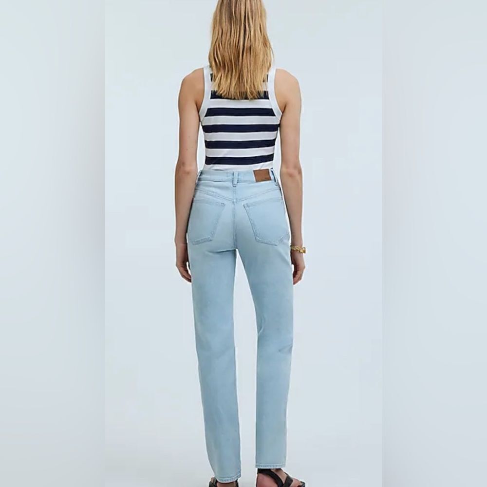 Madewell The Tall '90s Straight Jean - Picture 4 of 8